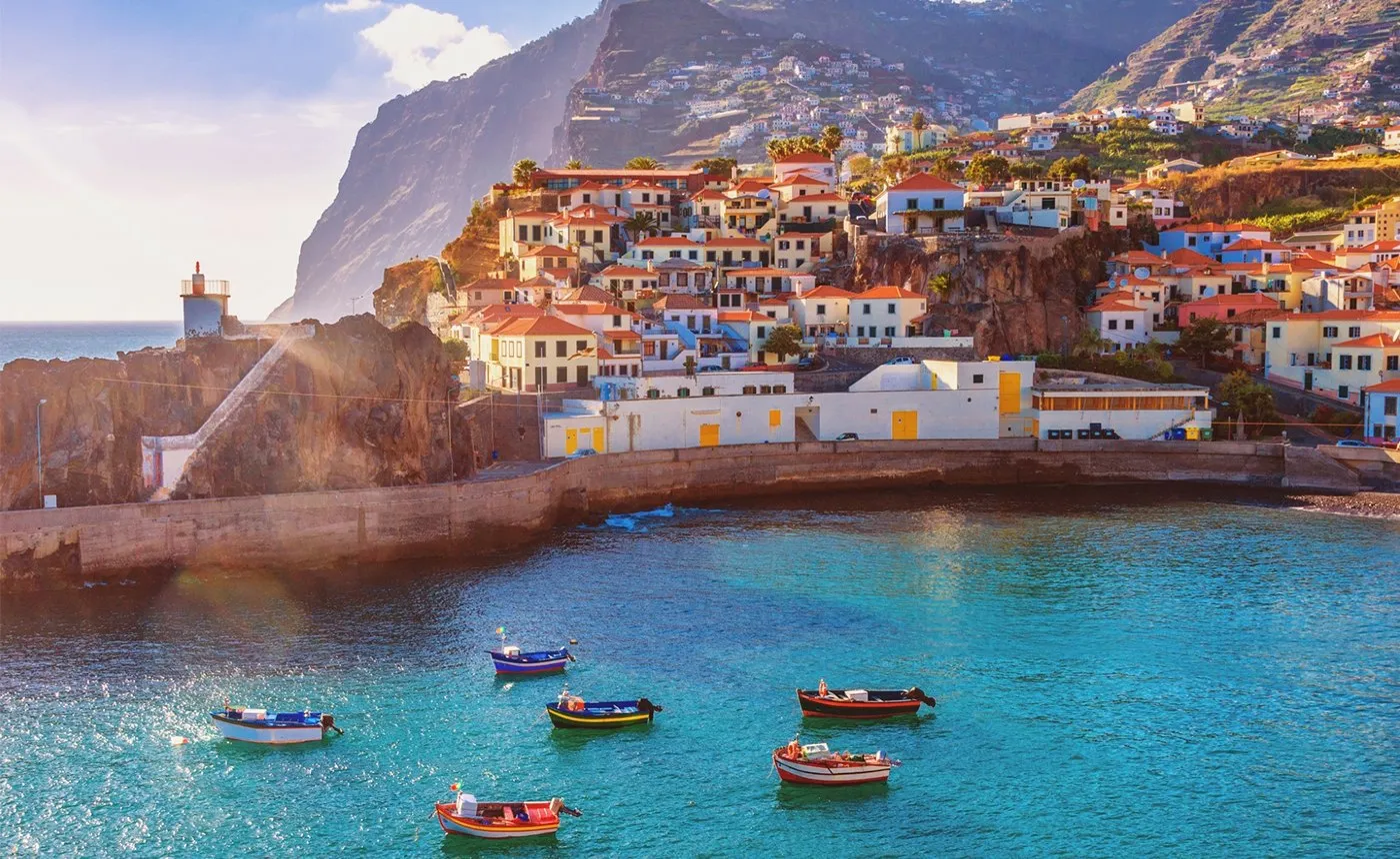 Câmara de Lobos, na Ilha da Madeira